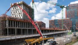 concrete pumping high-rise — Concrete Pumping